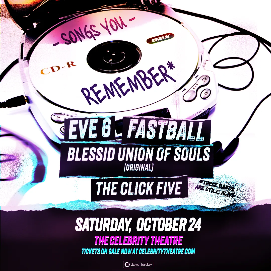 SONGS YOU REMEMBER: Eve 6, Fastball, Blessid Union of Souls, The Click Five